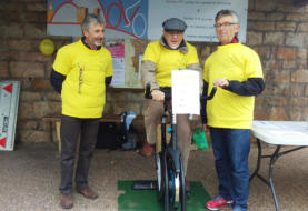 On pédale pour la bonne cause