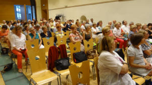 Une assemblée bien garnie