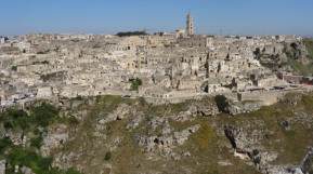 Matera depuis le belv�d�re