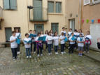 La chorale de Bolano dans les rues du Vieux Saint Cyr