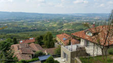 La vue depuis Daneo d'Alba