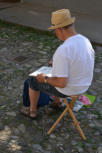 Artiste au travail
