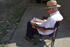 Artiste au travail