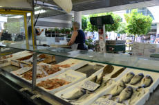 Le march� couvert de La Spezia